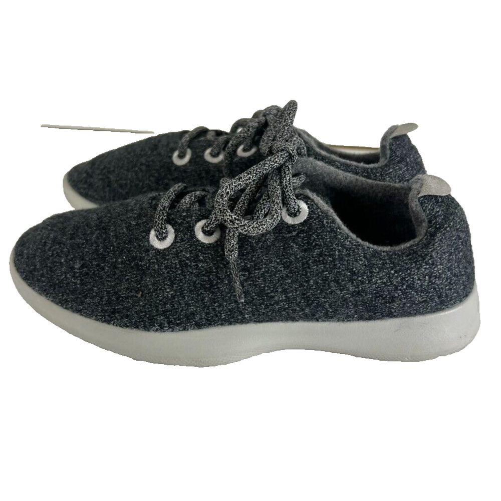 Allbirds Shoes Wool Runners Women's 8 37-38 Gray with Gray Removable Soles